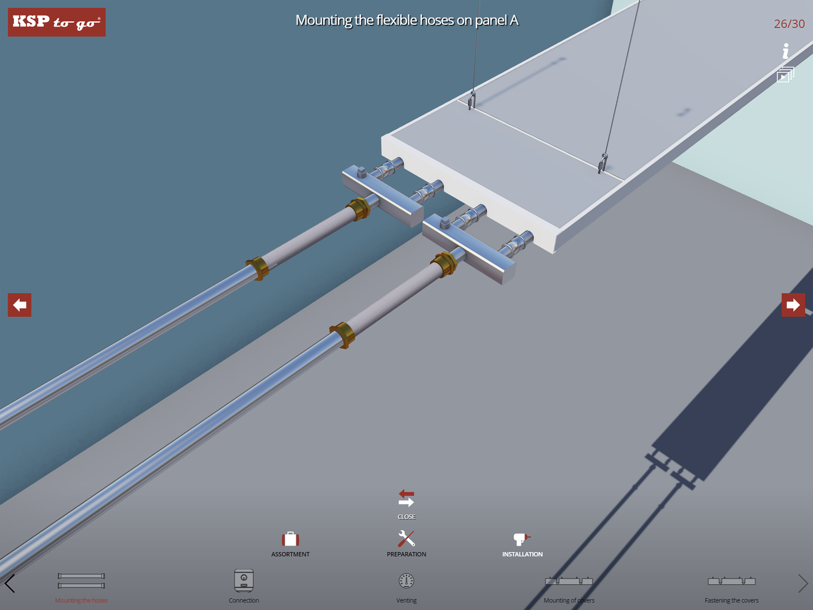 KSP to go - The heating