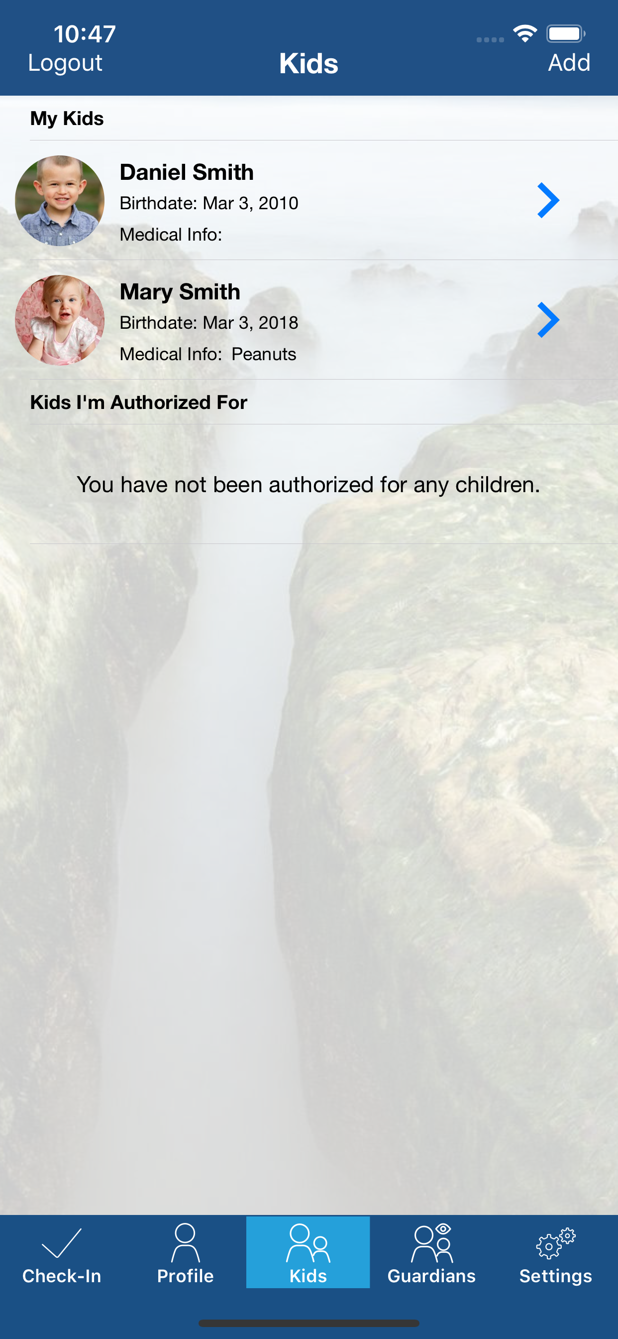 KidCheck screenshot 4