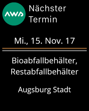 Abfallplaner AWS