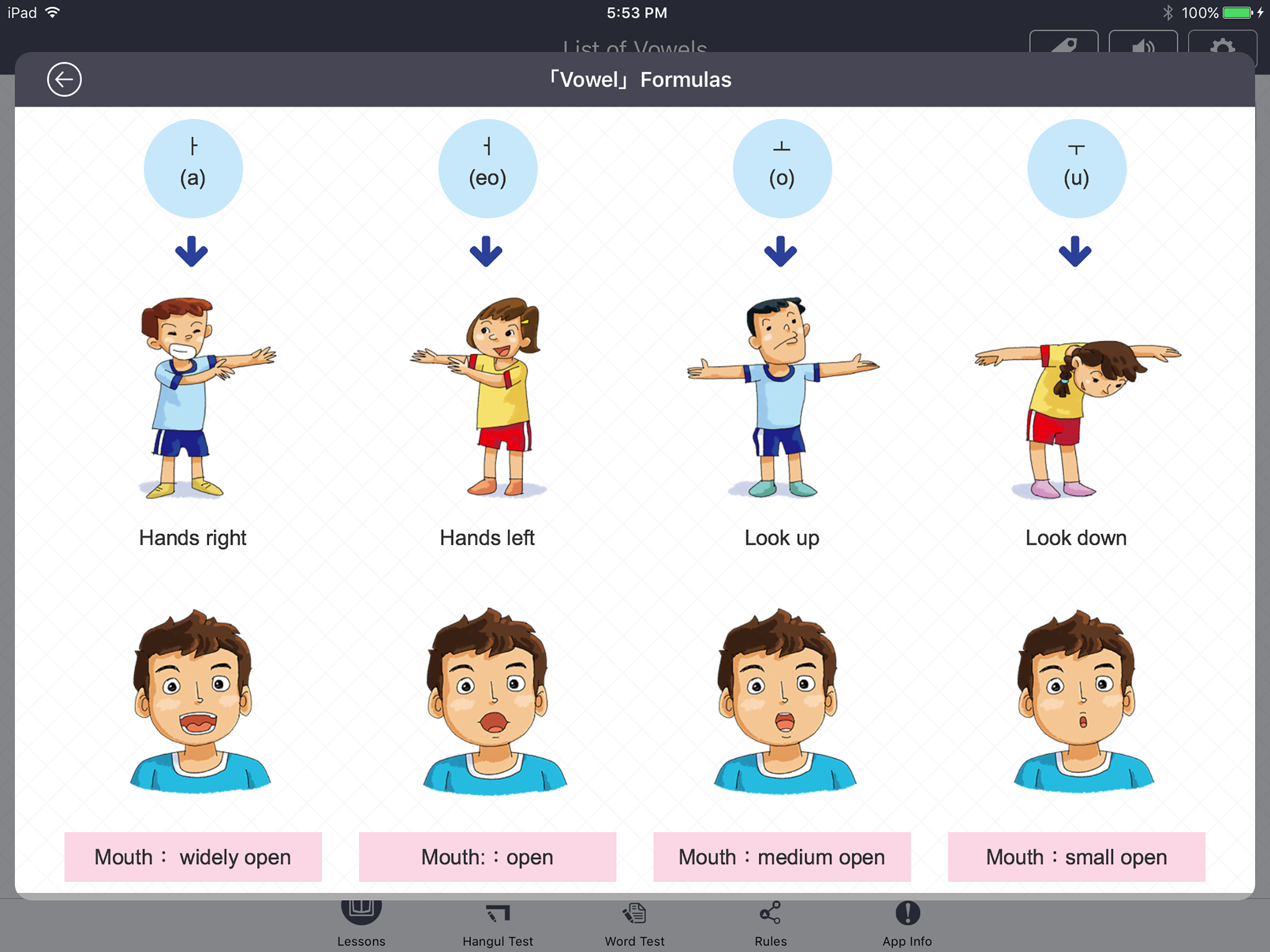 Happy Learn Korean Alphabets