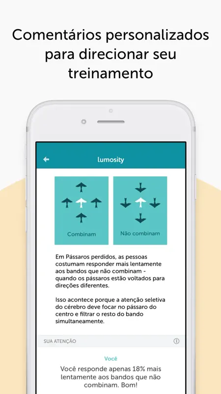 Lumosity: treinamentos diários screenshot 6 of 8