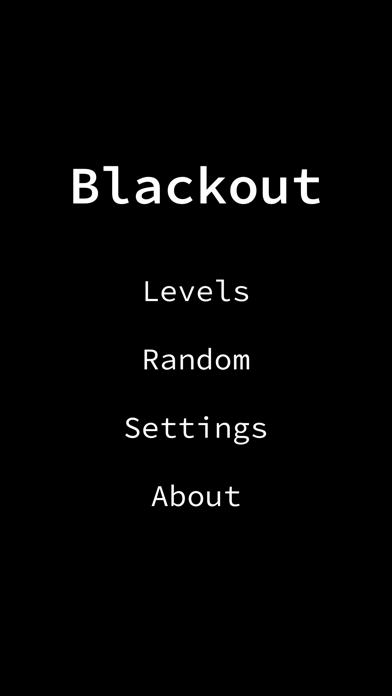 Screenshot #1 pour Blackout Mazes