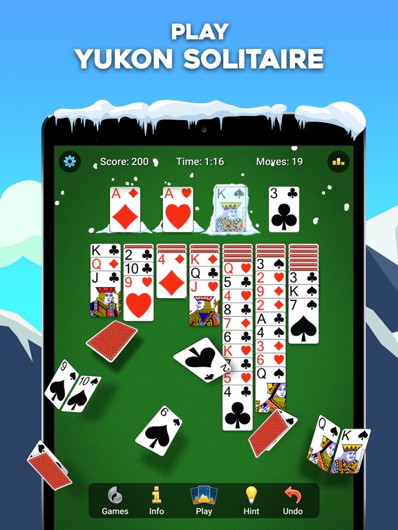 Screenshot #4 pour Yukon Russian – Solitaire Game