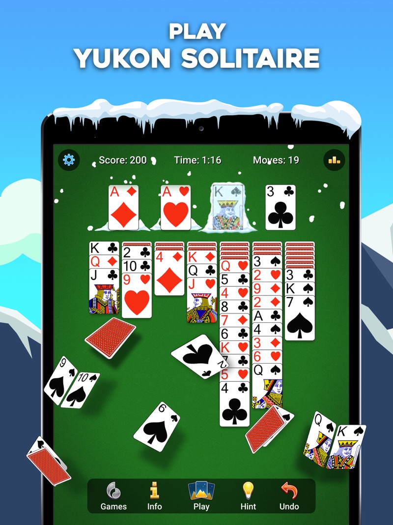 Yukon Russian – Solitaire Game official gameplay screenshot 1