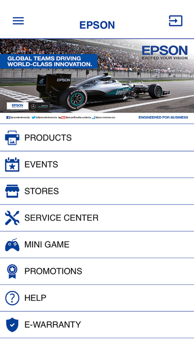 Screenshot #1 pour Epson Indonesia Apps