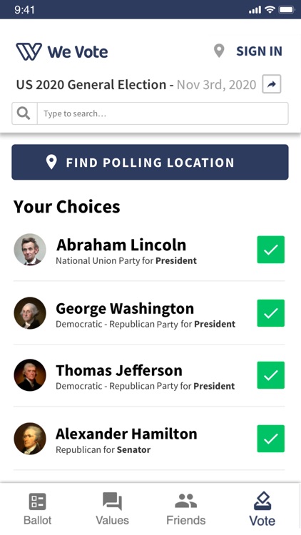 We Vote Ballot Guide, @WeVote screenshot-5