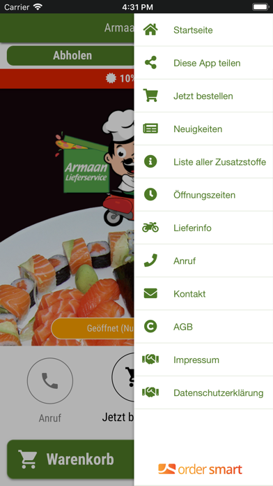 Screenshot #2 pour Armaan Pizza