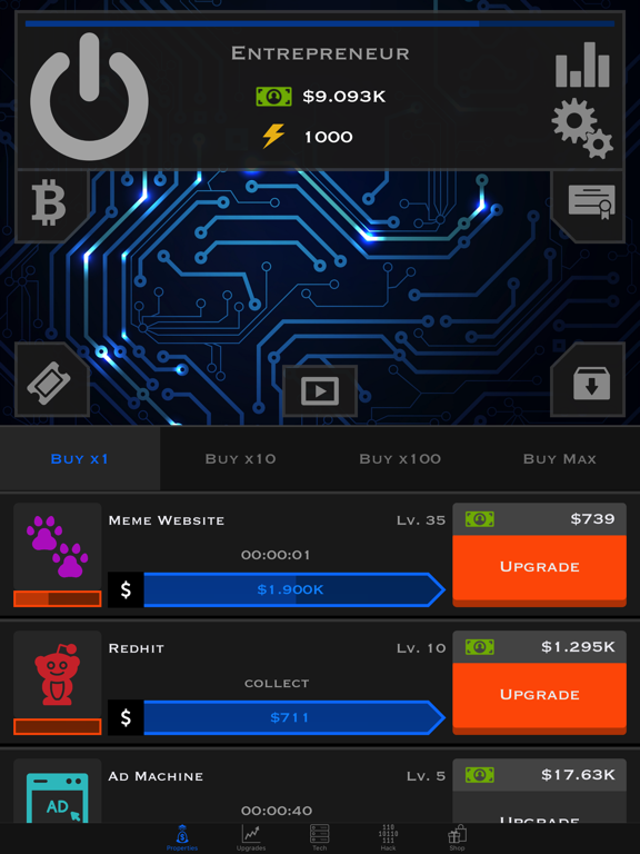 Screenshot #5 pour Cyber Tycoon