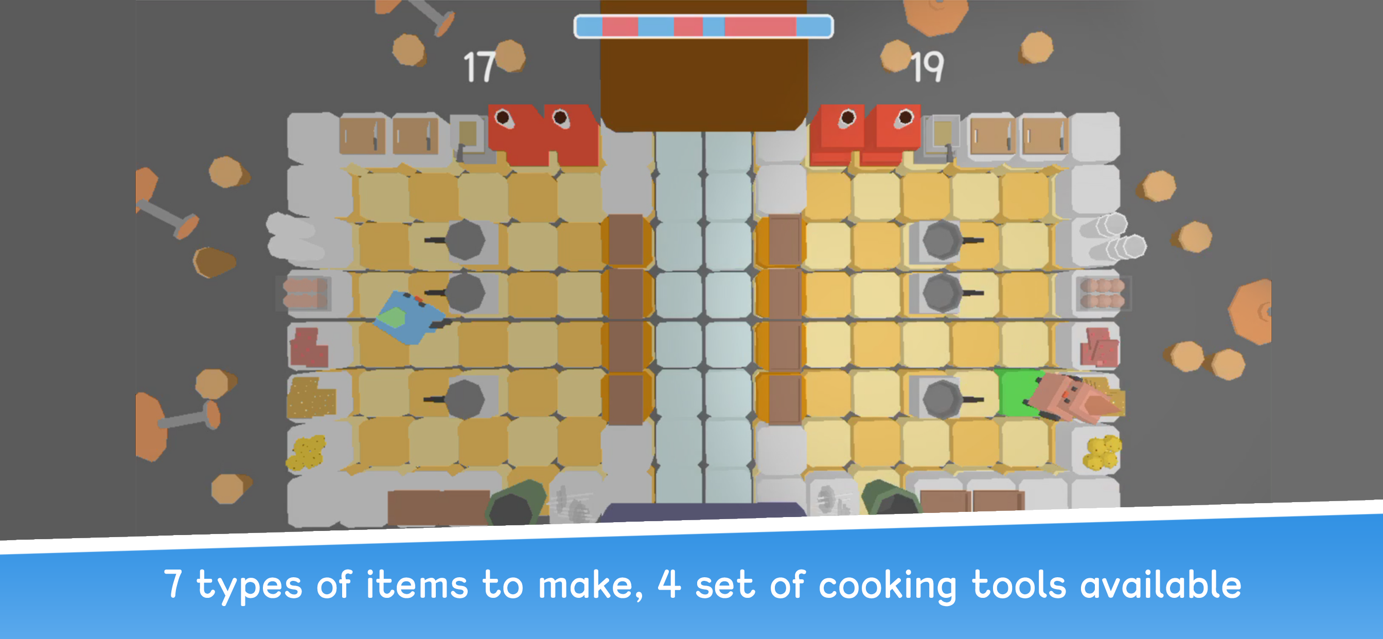 Cooking Party: 2P 3P 4P Battle