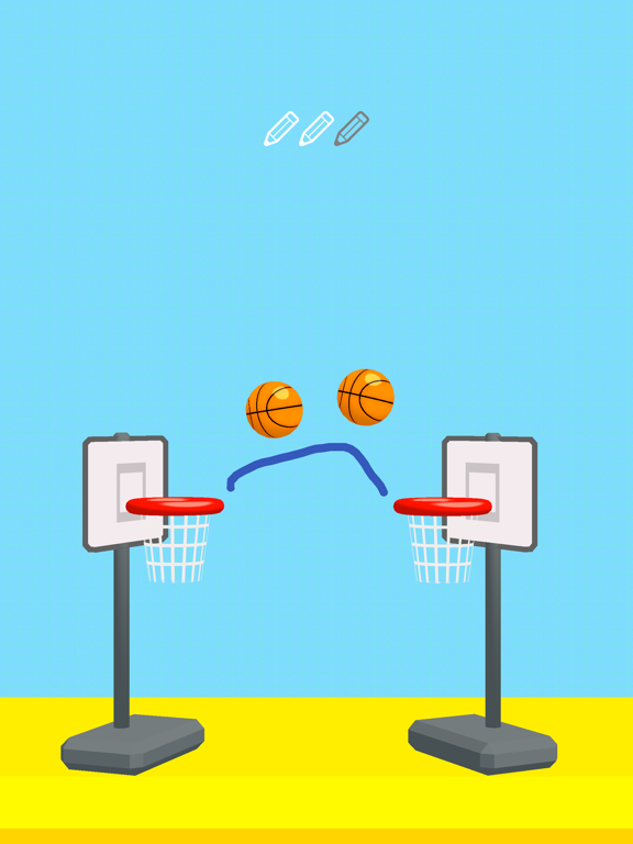 Draw Dunk! iPad screenshot