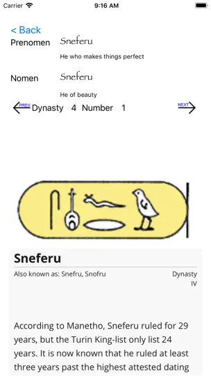 Captura de pantalla de Pharaohs Of Egypt en iPhone 5