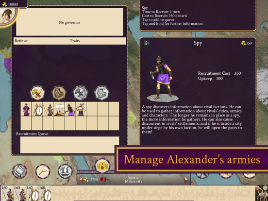 ROME: Total War - Alexander iPad app afbeelding 6