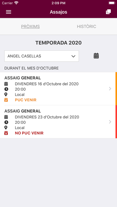 Jove de Sitges iPhone screenshot