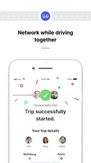 pool: Carpooling for Companies screenshot 4