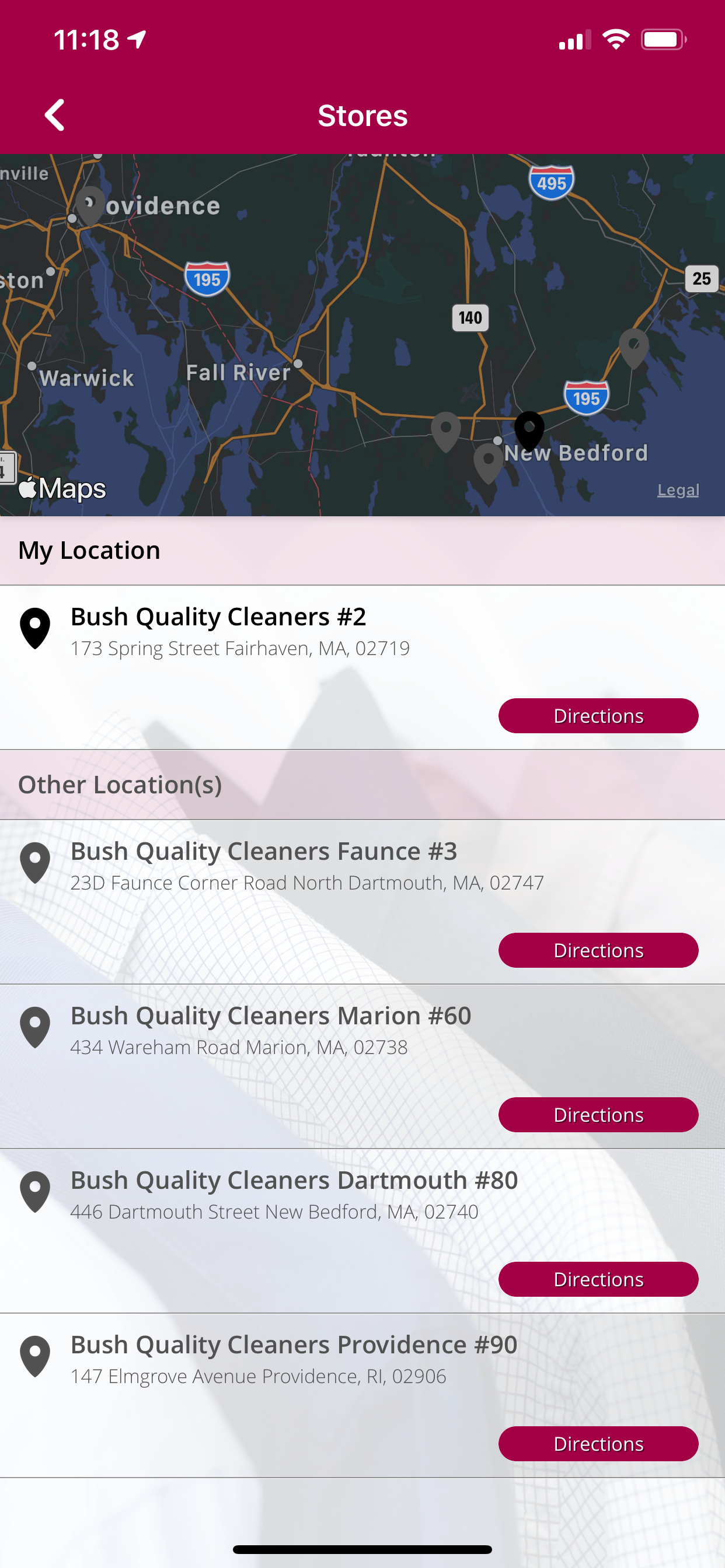 Bush Quality Cleaners