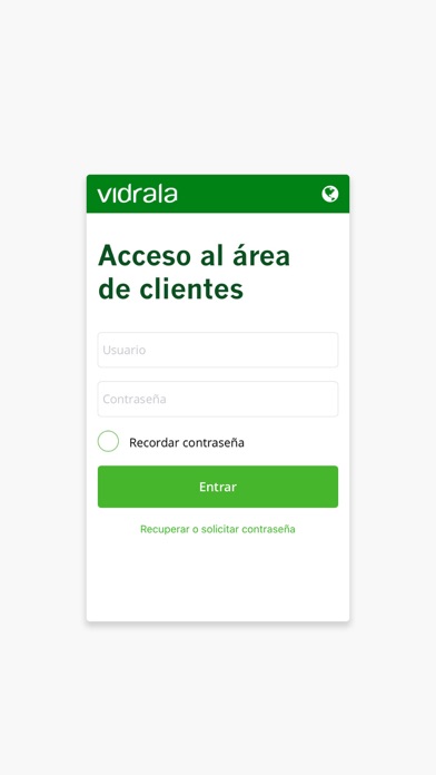 Screenshot #1 pour Vidrala