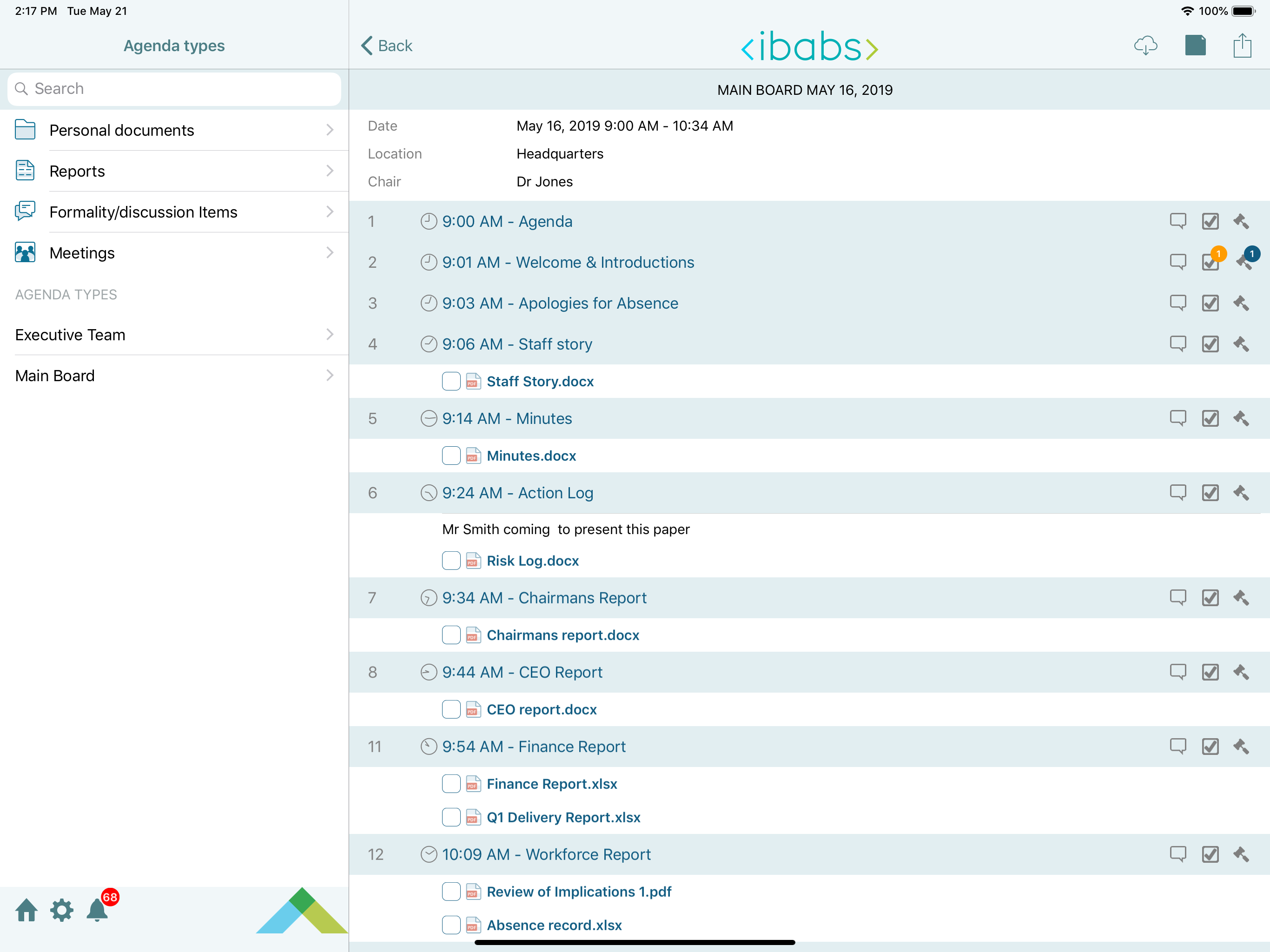 iBabs for Citrix Worx
