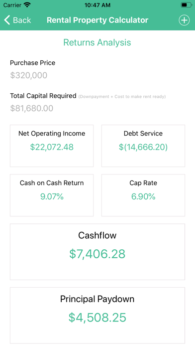 CDS Rental Calculator screenshot 3