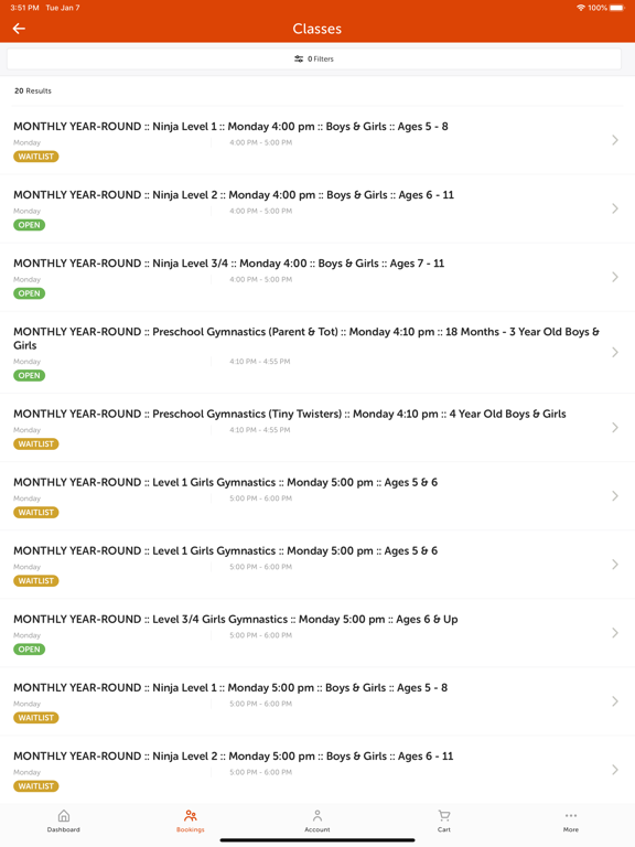 Midwest Twisters iPad screenshot 4 - Health & Fitness app
