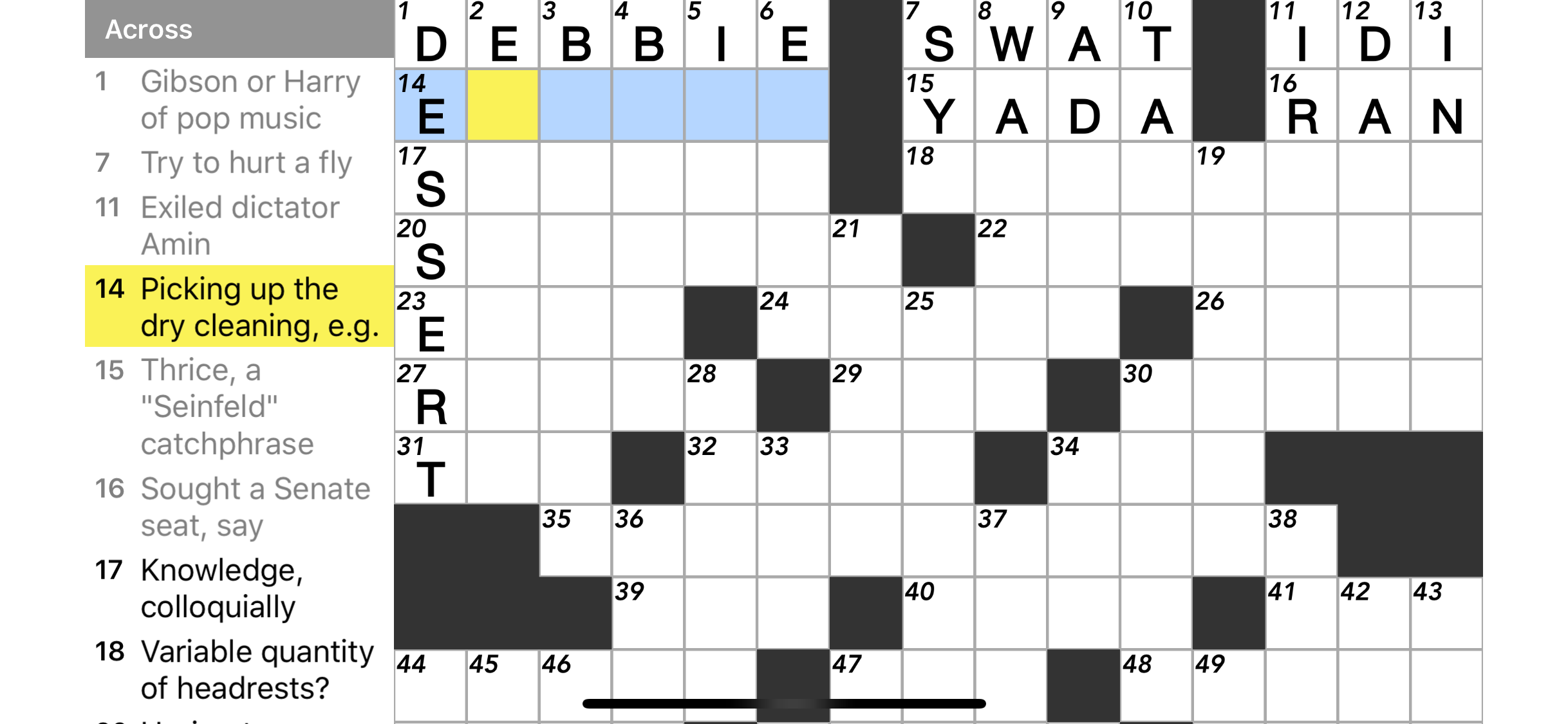 Crosswords