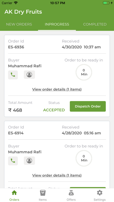 Screenshot #2 pour QuickBuy - Seller App