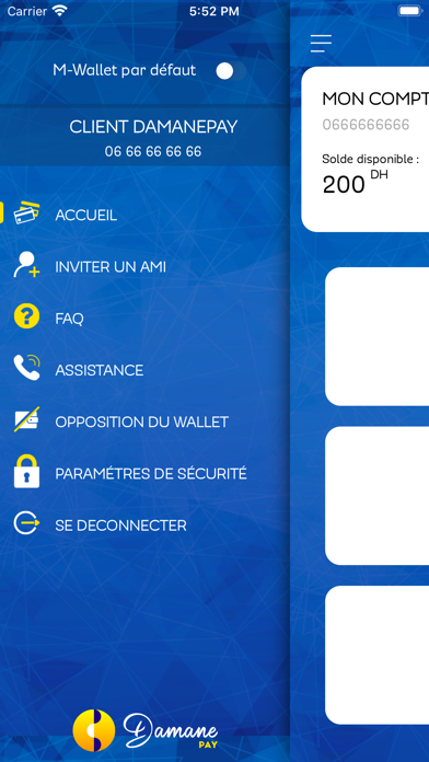 Damane Pay Screenshot