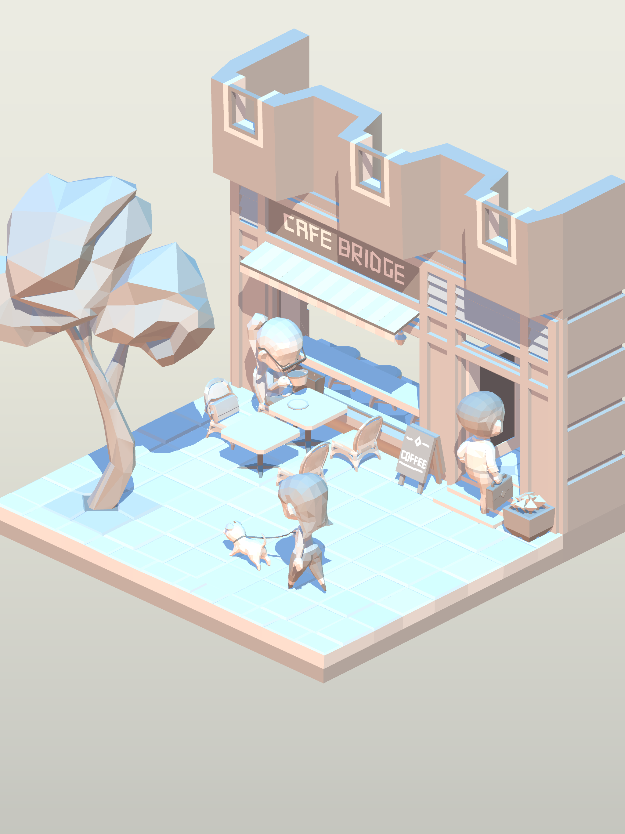 Coloring Diorama