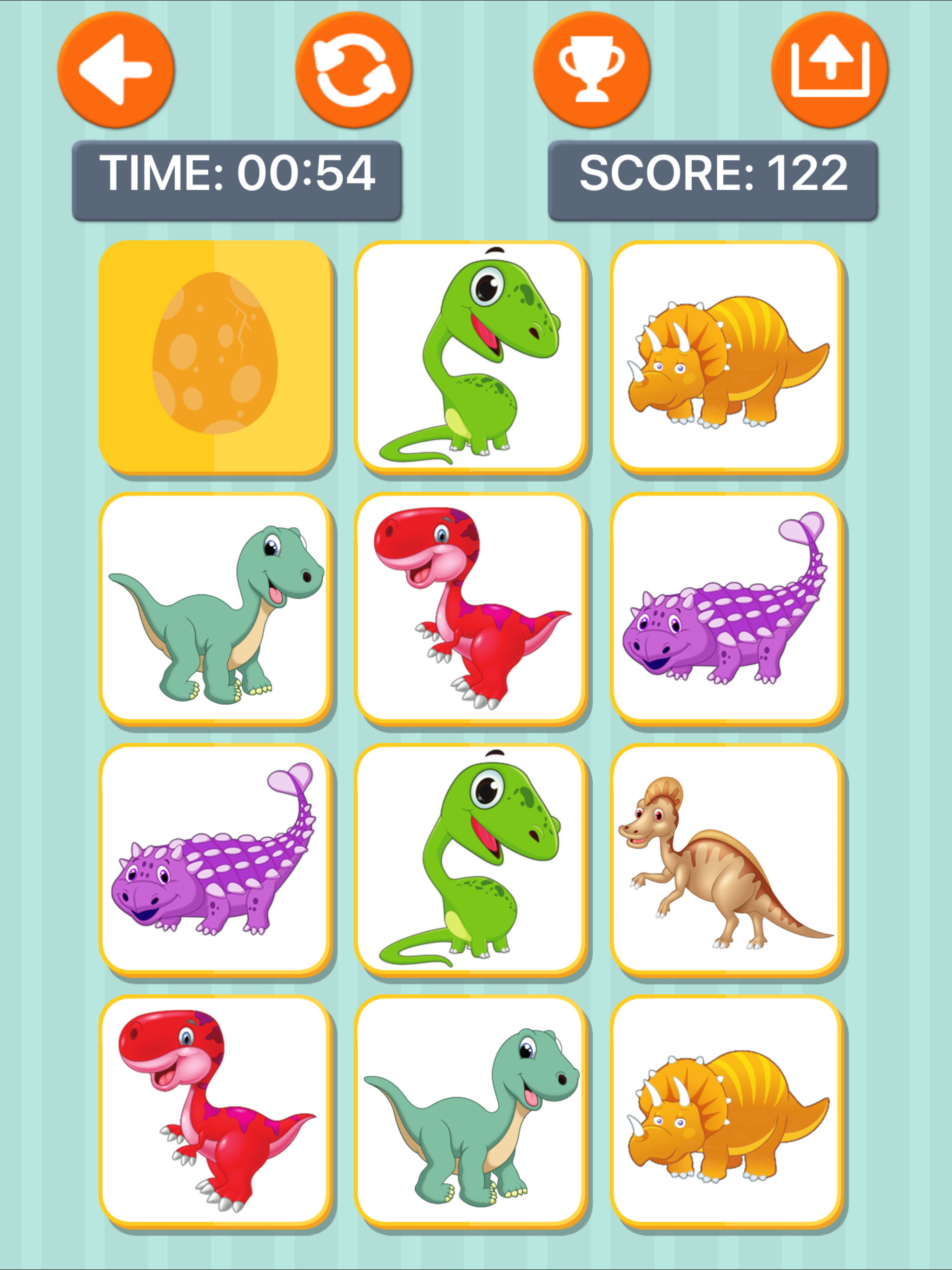 Dinosaur Memory Games for Kids screenshot 20