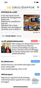 SävsjöAppen screenshot #1 for iPhone