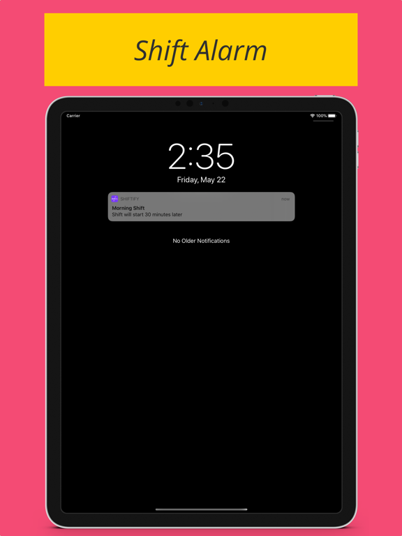 Shiftify - Shift Work Calendar iPad screenshot 9 - Productivity app