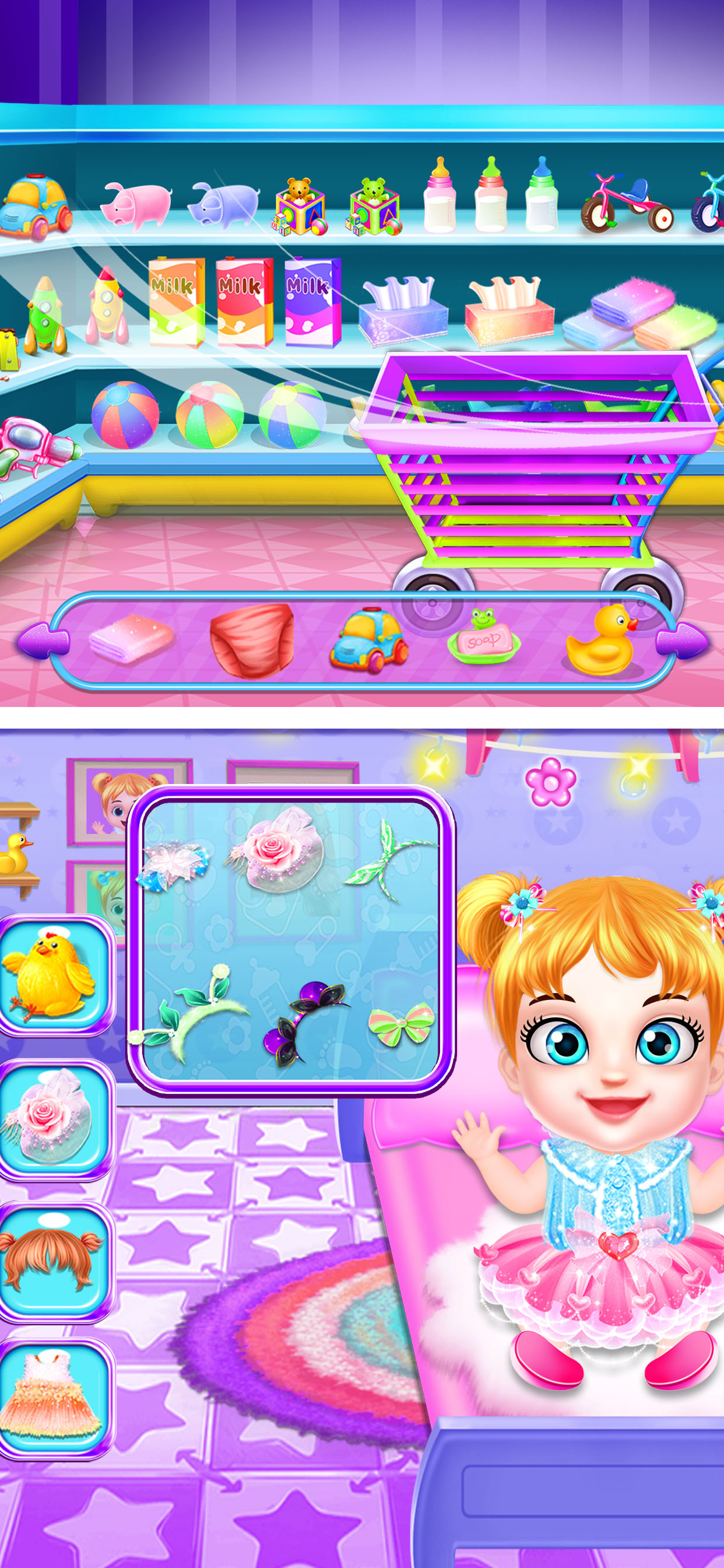 Baby Care - Reborn Baby Games