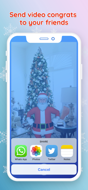 Santa сhristmas video message(圖2)-速報App