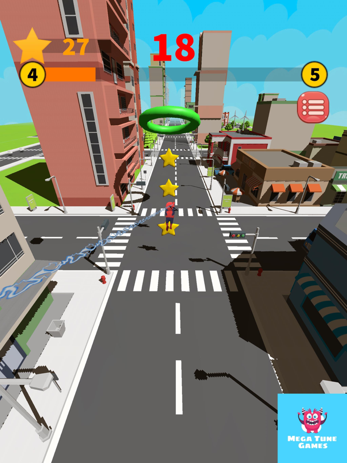 Super Spider - Rope Swing Man