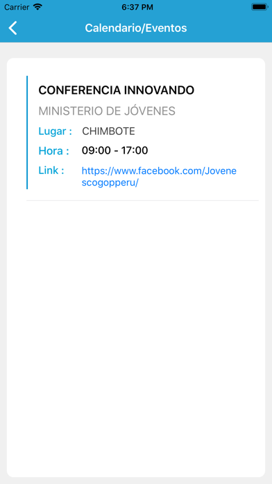 App screenshot