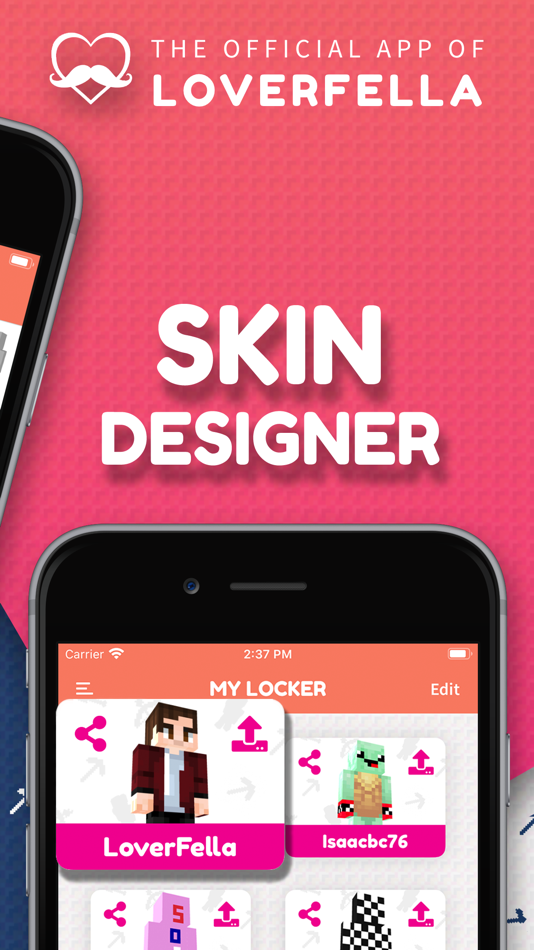 #2. Doid - Skins for Minecraft (iOS) 由: Daniel Murphy