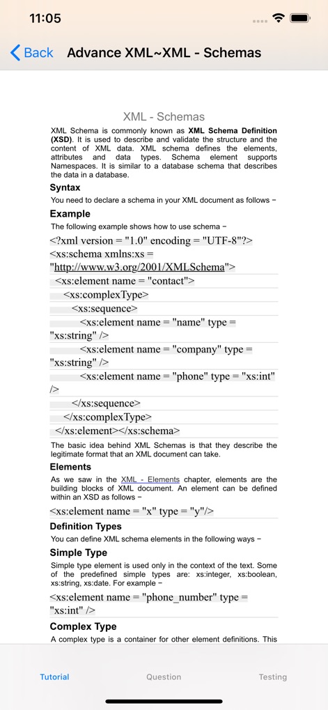 Tutorial for XML - Reference App | MWM