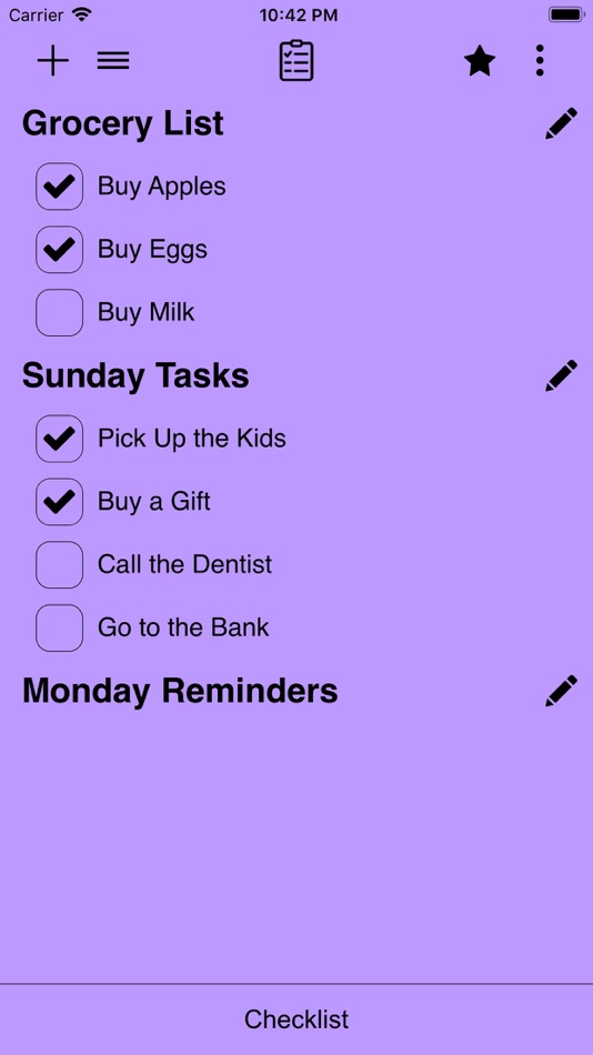 #4. Checklist (iOS) Podle: Martin Tseng