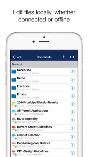 Colligo Briefcase screenshot 2