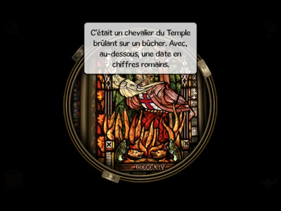 Chevaliers de Baphomet 1: DC iPad app afbeelding 1