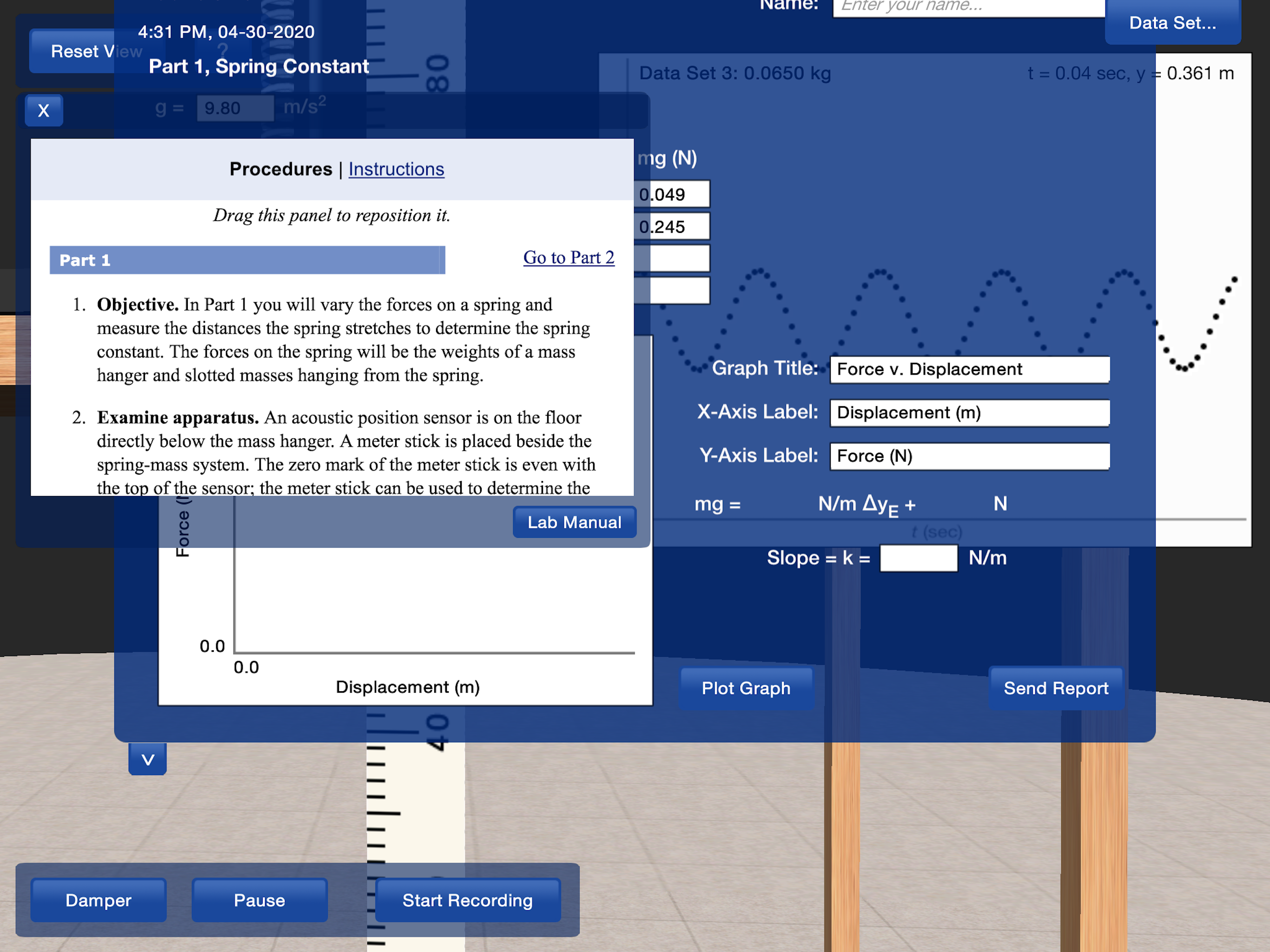 PP+ Hooke's Law screenshot 5