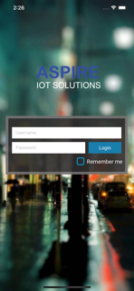 Aspire iot solutions screenshot 2