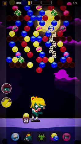 Game screenshot Zombie Bubble Burst apk