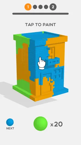 Game screenshot Cube Paint 3D mod apk