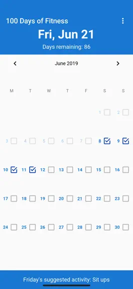 Game screenshot 100 Days of Fitness hack