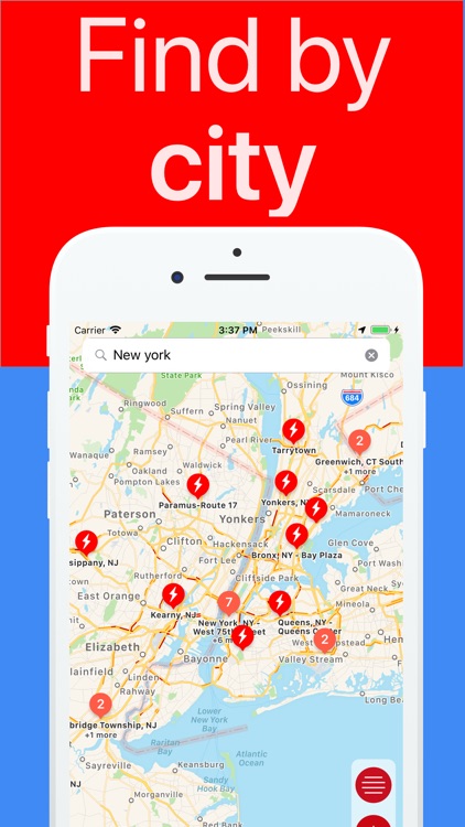 Supercharger map for Tesla screenshot-3