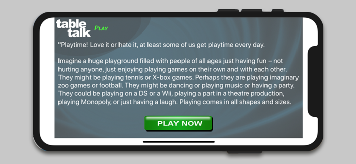 Table Talk for Messy Moments