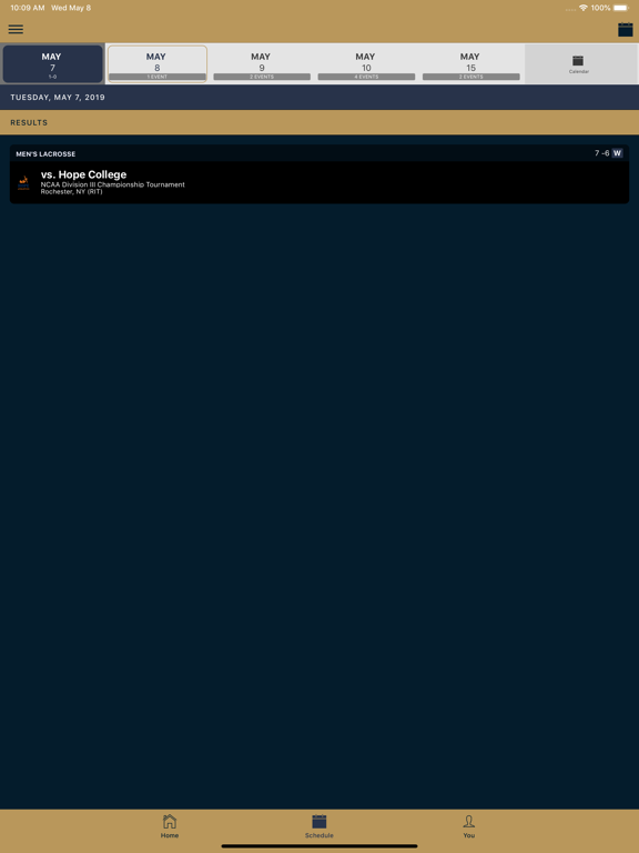 John Carroll Athletics iPad screenshot 2 - Sports app