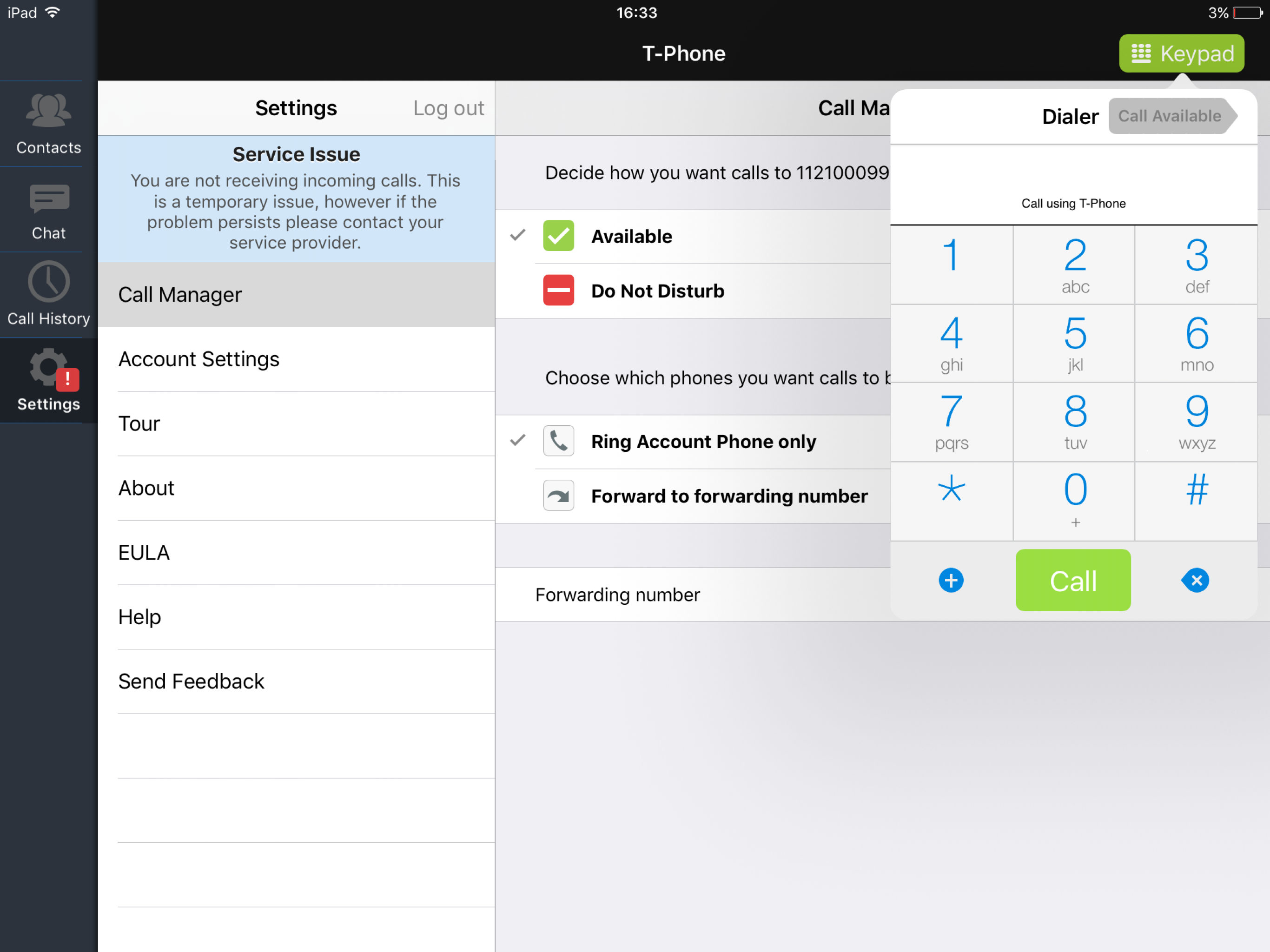 T-Phone screenshot 4
