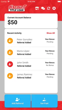 DTL Referrals screenshot 1