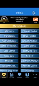 Pocket Brainbook for Police! screenshot #1 for iPhone